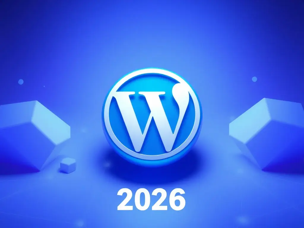 Professional illustration of optimise your WordPress site in 2026 concept and implementation