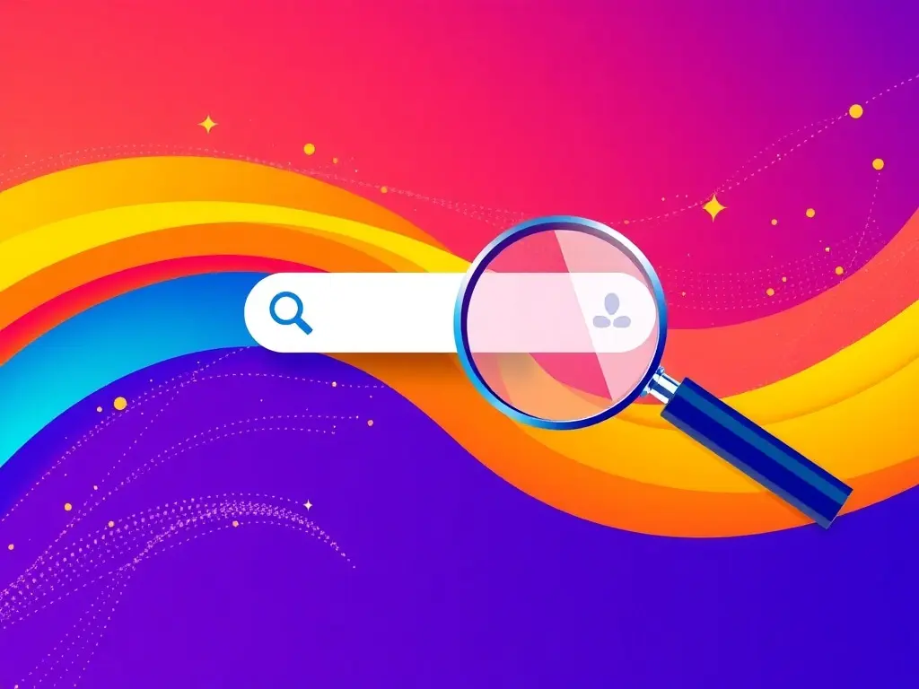 Professional illustration of AI-driven search optimization concept and implementation