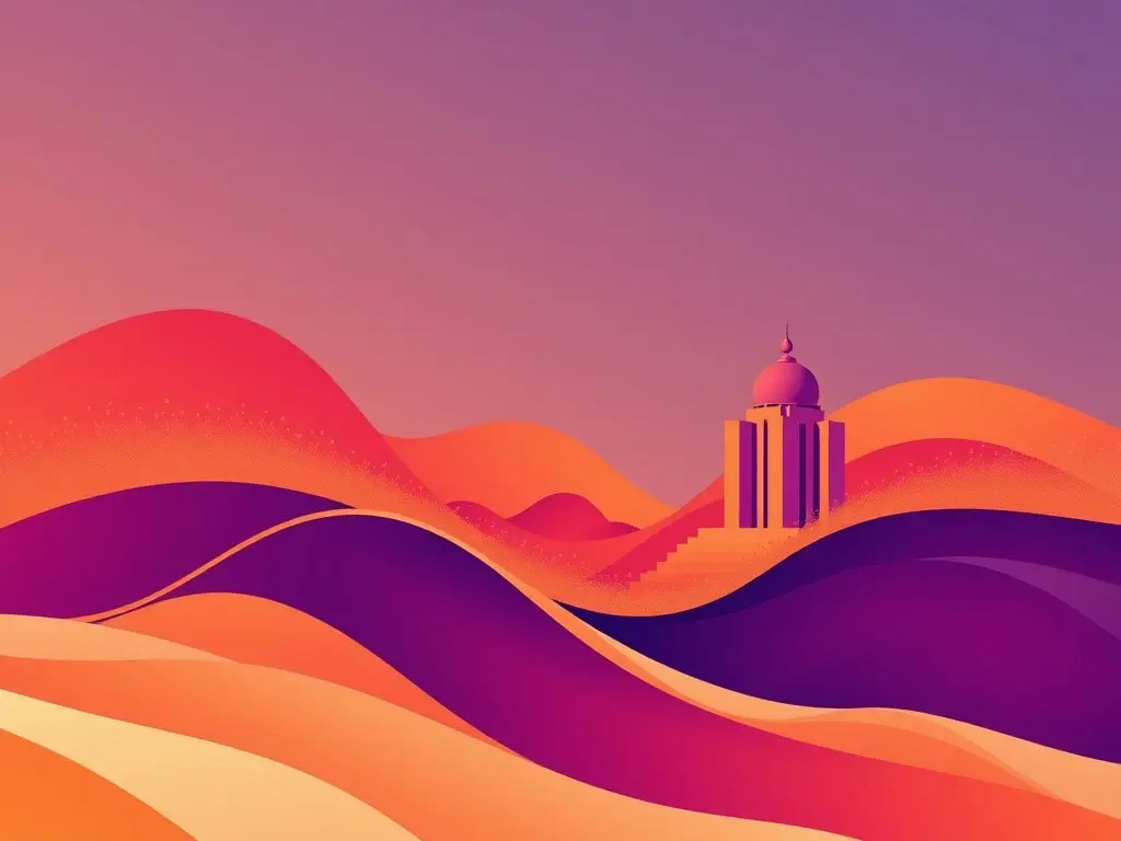 Professional illustration of design debt vs technical debt concept and implementation