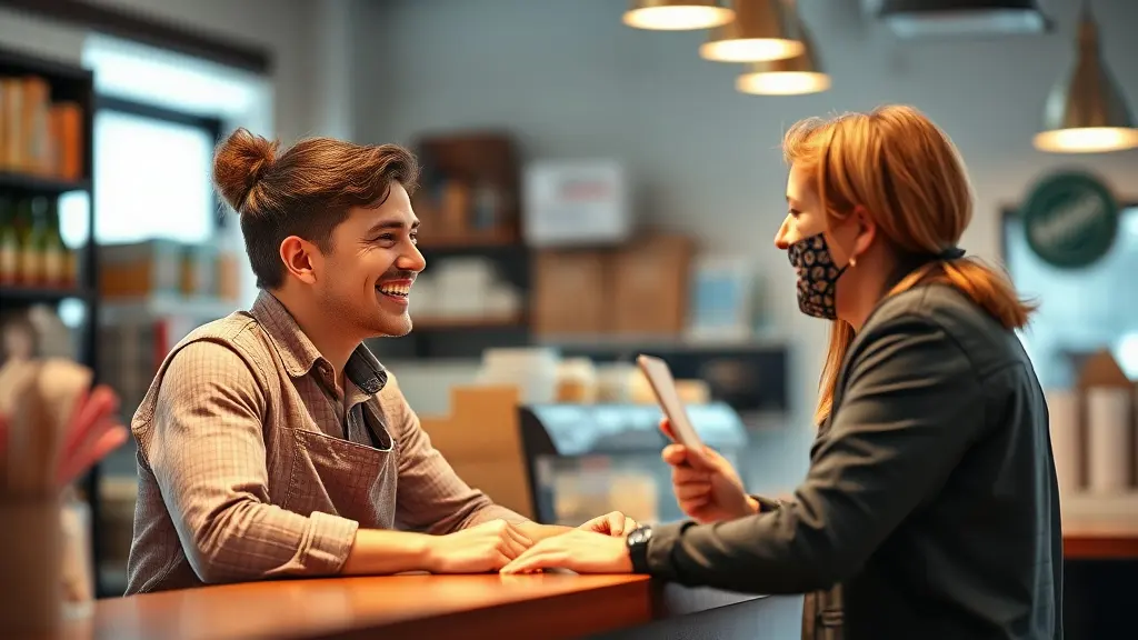employee experience customer reviews illustration