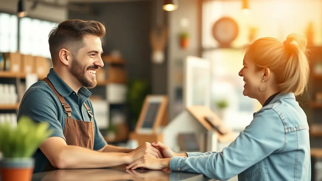 local seo reviews foot traffic illustration